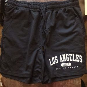 Shein Black Los Angles Shorts /Size M